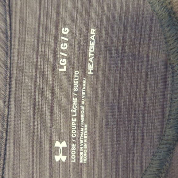 Gray Under Armour Men's Golf Polo - Picture 3 of 3